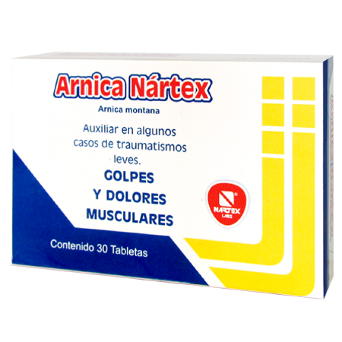 Árnica Tabletas (desinflamación/ post operatoria)