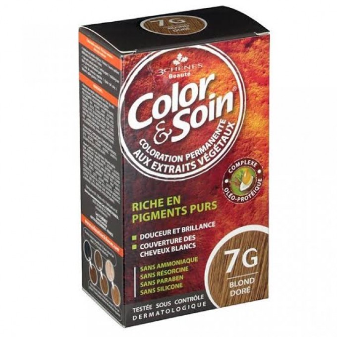 Tinte 7G Color Rubio Dorado