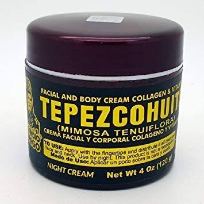 Pomada de Tepezcohuite tarro tinto indio papago