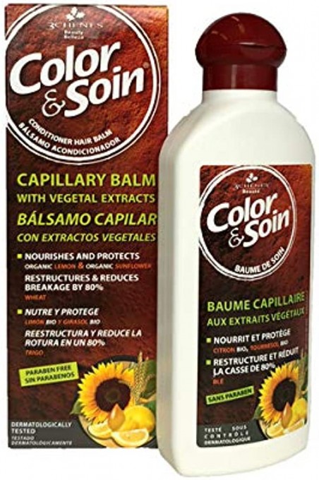 Balsamo para cabellos teñidos